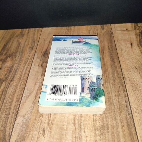 WILD SWEET PROMISE Janelle Taylor 1st Ed Paperback Historical Romance 1989 Book - Picture 3 of 4